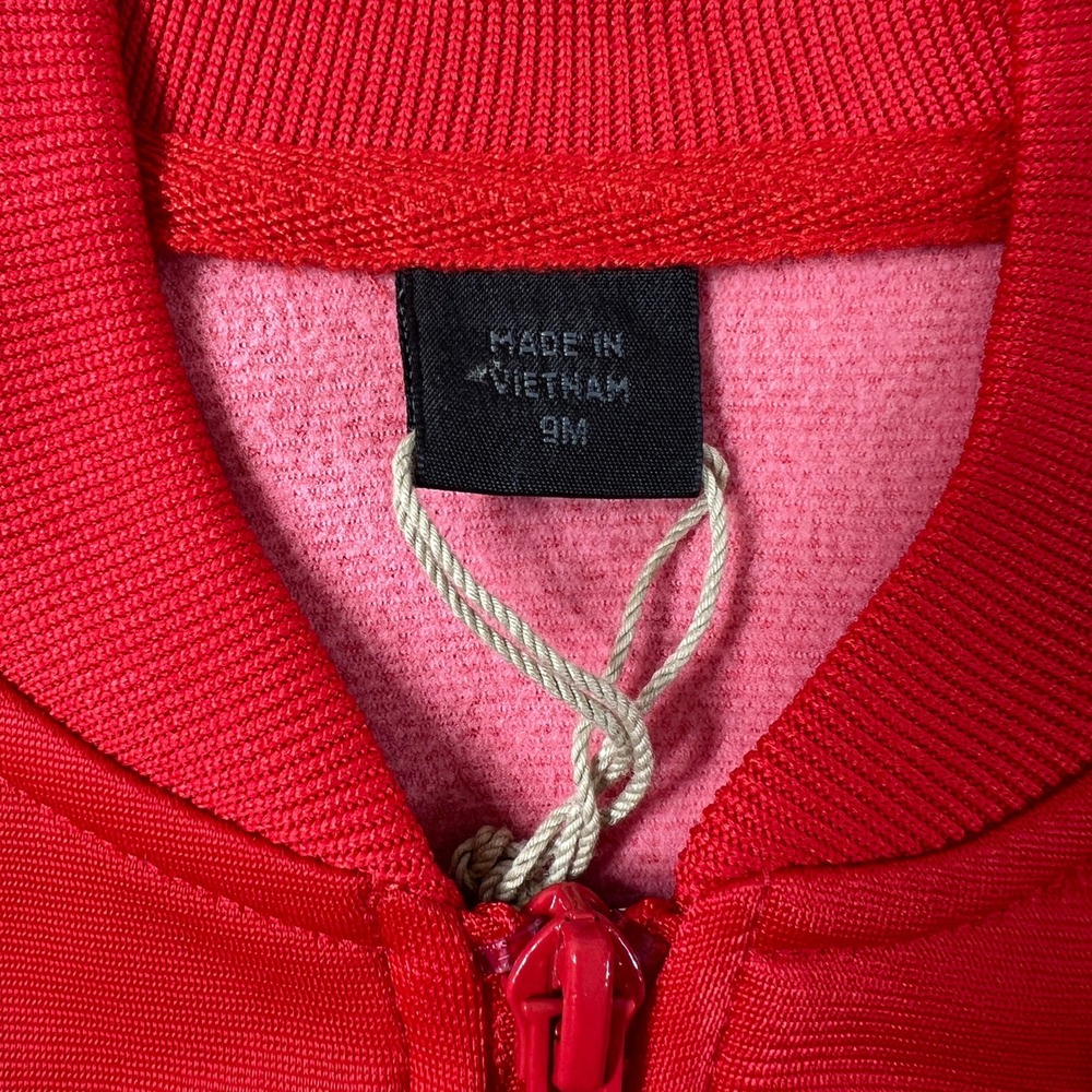 Adidas Track Suit Kids 9M Red Disney Goofy Superstar Jacket Pants Set Vintage - Picture 6 of 16